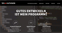 Desktop Screenshot of binaerschmiede.at